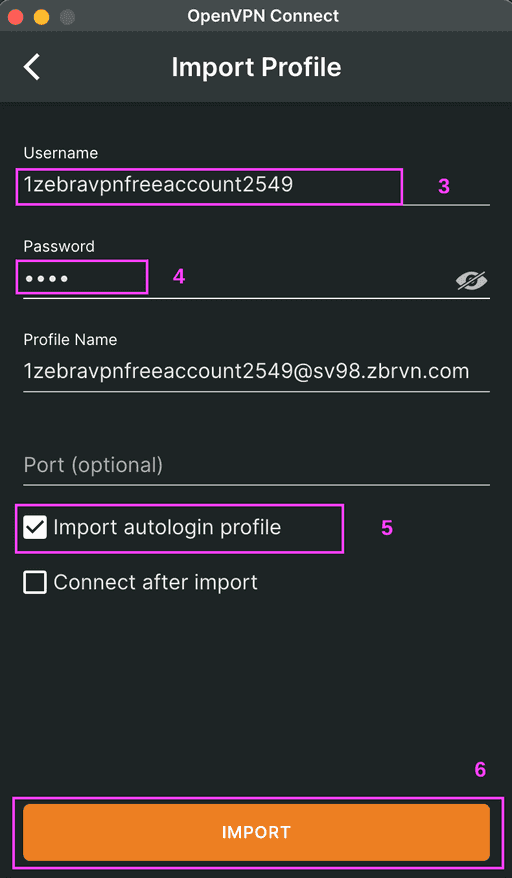 تثبيت عميل OpenVPN Connect