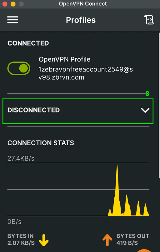 نصب کلاینت OpenVPN Connect