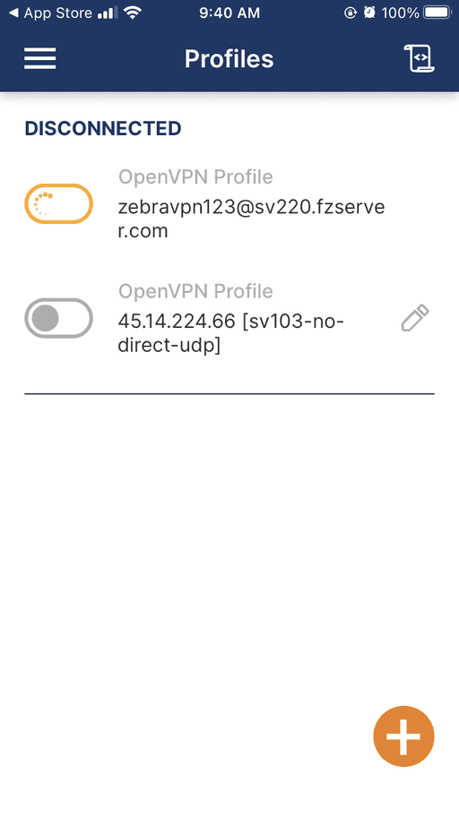 تفاصيل ملف تعريف Openvpn