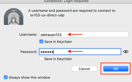 opevpn macOs setup guide step 7 