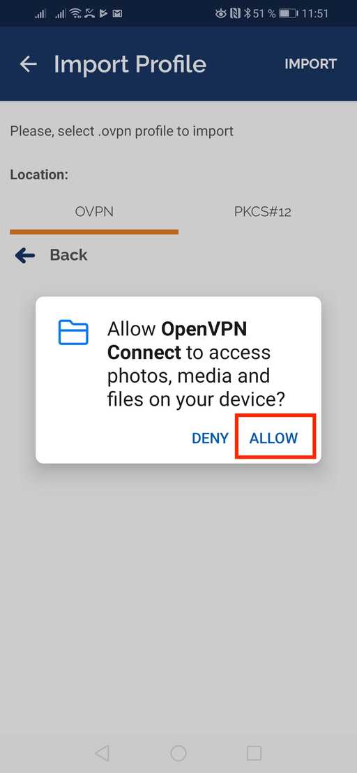openvpn android screens guide
