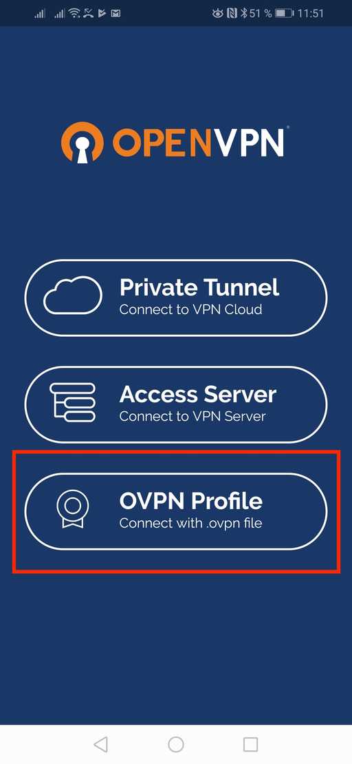 openvpn android screens guide