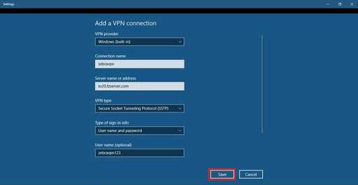 sstp windows screens guide