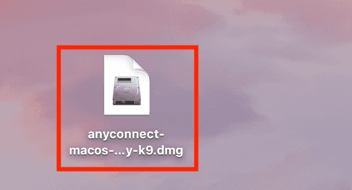 cisco anyconnect in MacOS screens