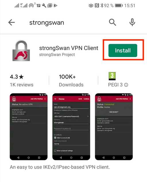 ikev2 android guide