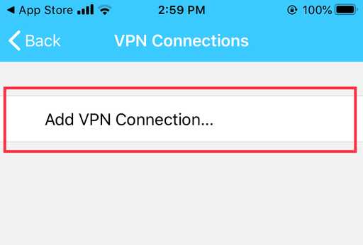 cisco anyconnect in IOS screens